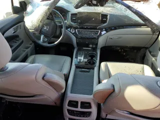 2021 Honda Pilot Elite with VIN 5FNYF6H06MB041491, listed as a Copart auction lot 46832545 with 95,769 mi miles and Salvage Title. Bid and sale history available at carsss.com. Image 8.