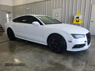 2017 Audi S7 Premium Plus with VIN WAUWFAFC9HN111299, listed as a Copart auction lot 68678244 with 67,686 mi miles and Salvage Title. Bid and sale history available at carsss.com. Image 4.