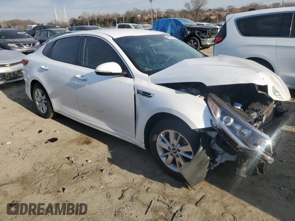2017 Kia Optima LX with VIN KNAGT4L32H5173971, listed as a Copart auction lot 46578515 with 89,072 mi miles and Salvage Title. Bid and sale history available at carsss.com. Image 4.
