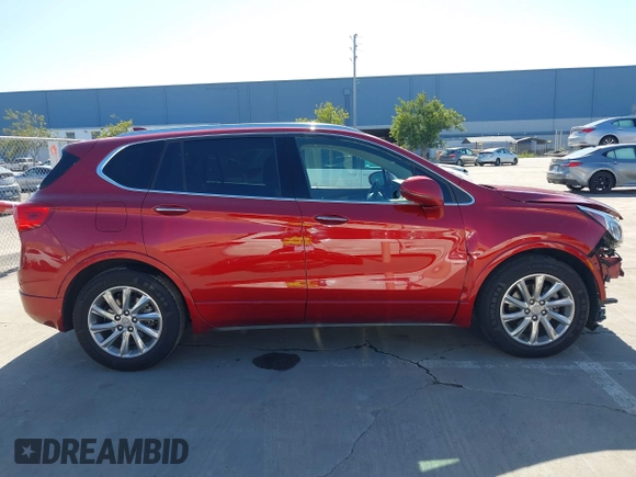 2019 Buick Envision Essence with VIN LRBFXCSAXKD109976, listed as a IAAI auction lot 41793050 with 36,053 mi miles and . Bid and sale history available at carsss.com. Image 13.