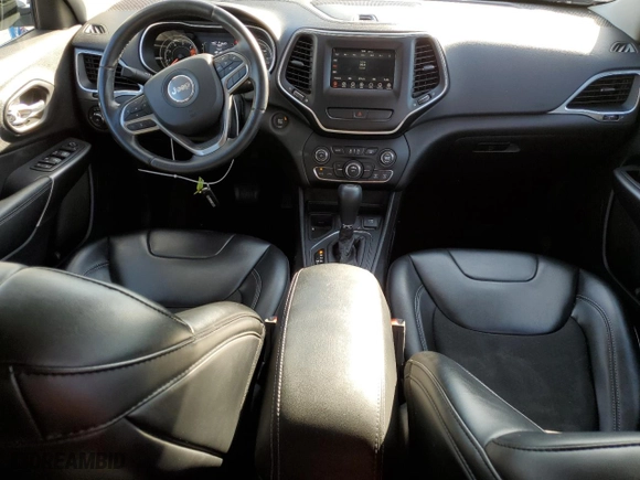 2019 Jeep Cherokee Latitude Plus with VIN 1C4PJLLB0KD204366, listed as a Copart auction lot 49886995 with 91,108 mi miles and Salvage Title. Bid and sale history available at carsss.com. Image 8.