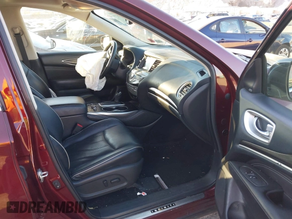 2020 Infiniti QX60 Luxe with VIN 5N1DL0MM0LC511566, listed as a IAAI auction lot 40879519 with 90,479 mi miles and . Bid and sale history available at DreamBid. Image 5.