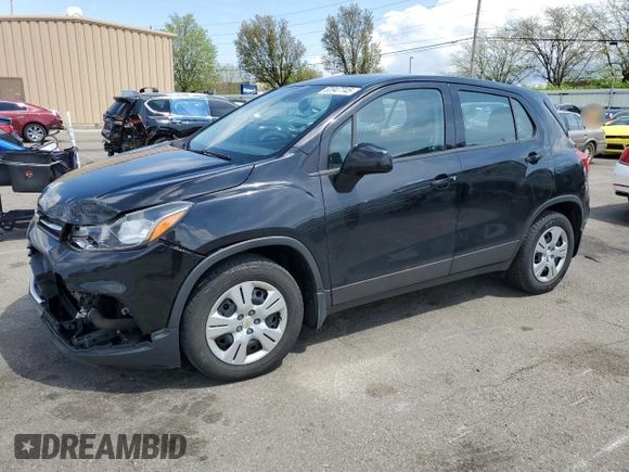 2018 Chevrolet Trax LS with VIN 3GNCJKSB3JL352456, listed as a Copart auction lot 53947745 with 113,001 mi miles and Salvage Title. Bid and sale history available at carsss.com. Image 1.