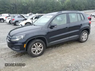 2017 Volkswagen Tiguan S z VIN WVGAV7AX8HK025332, wystawiony jako Copart lot #58593445 z przebiegiem 119 537 mil mil oraz Czysty tytuł • Clean title. Historia ofert i sprzedaży dostępna na DreamBid. Obrazek 1.