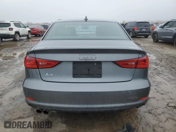 2015 Audi A3 1.8T Premium with VIN WAUACGFF3F1013762, listed as a Copart auction lot 39160744 with 0 mi miles. Bid and sale history available at carsss.com. Image 6.