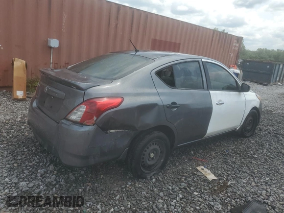 2017 Nissan Versa S Plus with VIN 3N1CN7AP7HL902617, listed as a Copart auction lot 58314845 with 112,871 mi miles and Clean title. Bid and sale history available at DreamBid. Image 3.