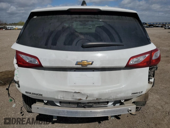 2020 Chevrolet Equinox LT with VIN 2GNAXUEV8L6189480, listed as a Copart auction lot 48787435 with 109,850 mi miles and Salvage Title. Bid and sale history available at DreamBid. Image 6.