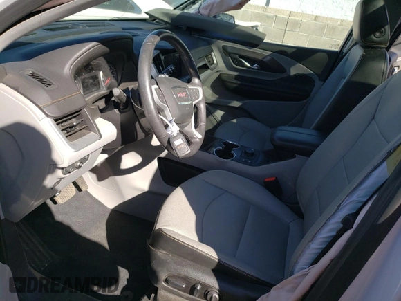 2021 GMC Terrain SLT with VIN 3GKALVEV5ML327343, listed as a Copart auction lot 40840963 with 13,528 mi miles and Salvage Title. Bid and sale history available at DreamBid. Image 7.