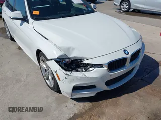 2013 BMW 3 Series 328i with VIN WBA3A5C5XDF353389, listed as a IAAI auction lot 41625851 with 153,522 mi miles. Bid and sale history available at carsss.com. Image 6.