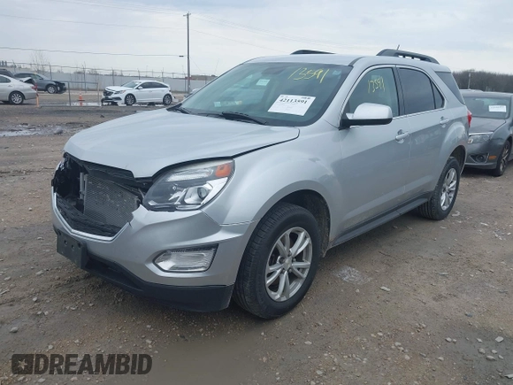 2016 Chevrolet Equinox LT with VIN 2GNFLFEK6G6261267, listed as a IAAI auction lot 42113591 with 98,240 mi miles and . Bid and sale history available at DreamBid. Image 2.