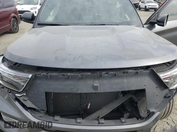 2021 Ford Explorer Platinum with VIN 1FM5K8HC1MGB57882, listed as a Copart auction lot 47325365 with 61,344 mi miles and Salvage Title. Bid and sale history available at carsss.com. Image 11.