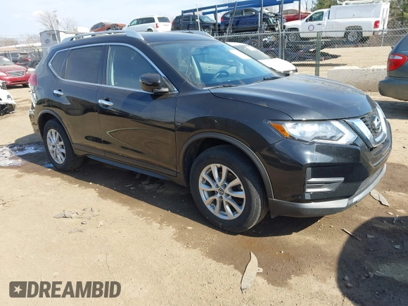 2017 Nissan Rogue SV with VIN KNMAT2MV4HP536143, listed as a IAAI auction lot 41783232 with 140,309 mi miles. Bid and sale history available at carsss.com. Image 1.