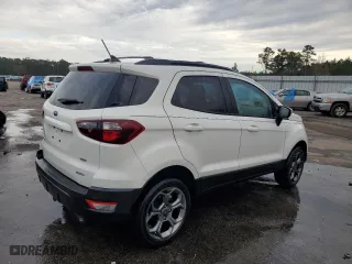 2018 Ford EcoSport SES with VIN MAJ6P1CL8JC240081, listed as a Copart auction lot 83957294 with 39,193 mi miles and Salvage Title. Bid and sale history available at carsss.com. Image 3.