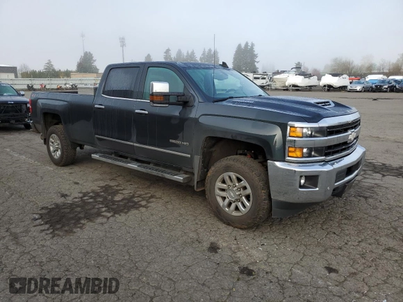 2019 Chevrolet Silverado 3500HD LTZ with VIN 1GC4KXEY1KF187901, listed as a Copart auction lot 50306325 with 74,057 mi miles and Salvage Title. Bid and sale history available at carsss.com. Image 4.