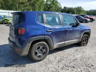 2017 Jeep Renegade Sport с VIN ZACCJBAB1HPF99969, выставлен на аукционе Copart как лот 56557465 с пробегом 124 468 миль миль и Списание • Salvage title. История ставок и продаж доступна на DreamBid. Изображение 3.