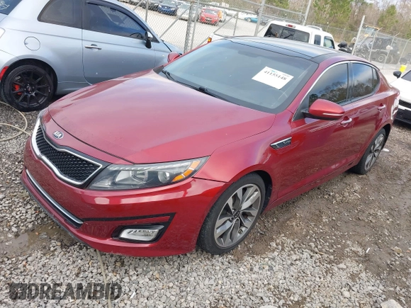 2015 Kia Optima SXL Turbo with VIN 5XXGR4A68FG388200, listed as a IAAI auction lot 41155148 with 238,590 mi miles and . Bid and sale history available at DreamBid. Image 18.