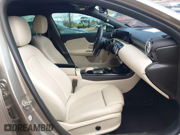 2019 Mercedes-Benz A 220 with VIN WDD3G4EB0KW002184, listed as a IAAI auction lot 41593773 with 38,476 mi miles and . Bid and sale history available at DreamBid. Image 5.