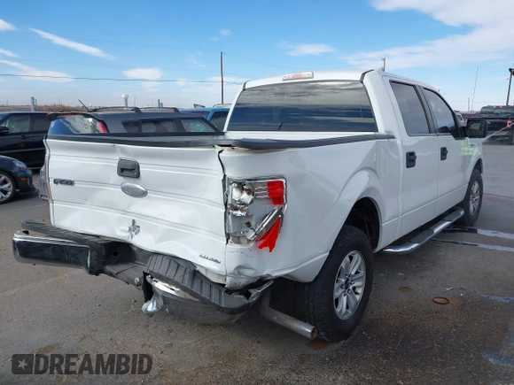 2011 Ford F-150 XL with VIN 1FTEW1CM0BFC15564, listed as a IAAI auction lot 41710176 with 143,554 mi miles and . Bid and sale history available at DreamBid. Image 4.