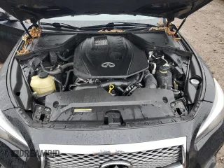 2017 Infiniti Q50 2.0t Premium with VIN JN1CV7AR6HM680529, listed as a Copart auction lot 86398934 with 101,765 mi miles and Salvage Title. Bid and sale history available at carsss.com. Image 12.