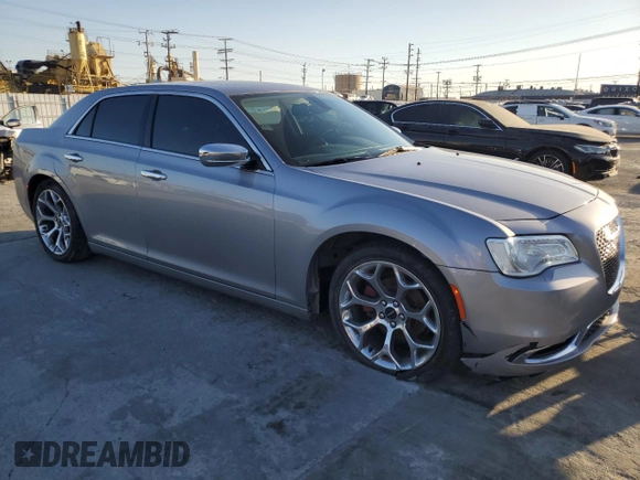 2016 Chrysler 300 with VIN 2C3CCAEG5GH105627, listed as a Copart auction lot 46180245 with 141,850 mi miles and Salvage Title. Bid and sale history available at carsss.com. Image 4.