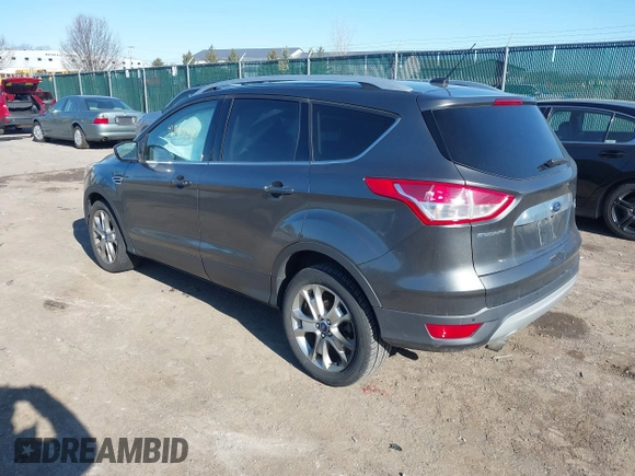 2015 Ford Escape Titanium with VIN 1FMCU9J9XFUB46843, listed as a IAAI auction lot 41800938 with 91,034 mi miles. Bid and sale history available at carsss.com. Image 3.
