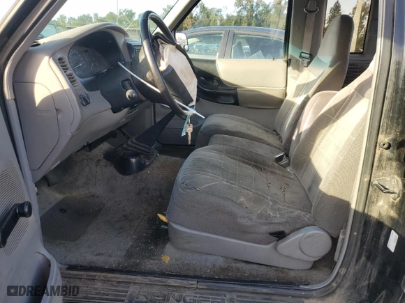 1997 Ford Ranger XL with VIN 1FTCR14A1VPA38282, listed as a Copart auction lot 74363394 with 202,122 mi miles and Salvage Title. Bid and sale history available at carsss.com. Image 7.