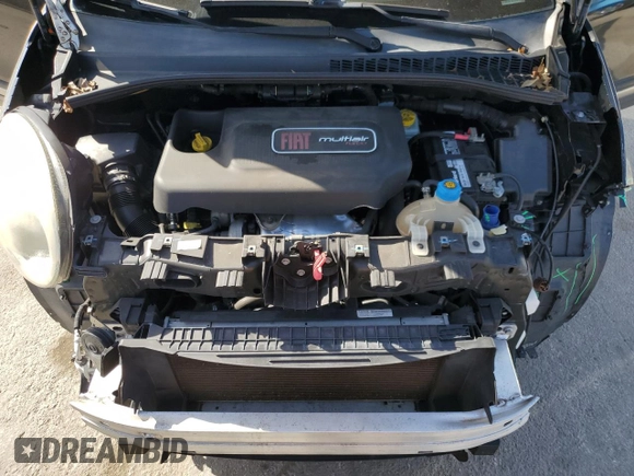 2014 FIAT 500L Trekking with VIN ZFBCFADH2EZ009533, listed as a Copart auction lot 43323265 with 126,887 mi miles and Salvage Title. Bid and sale history available at DreamBid. Image 12.