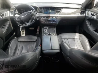 2018 Genesis G80 Sport with VIN KMHGN4JB2JU237330, listed as a Copart auction lot 58870695 with 61,417 mi miles and Salvage title. Bid and sale history available at DreamBid. Image 8.