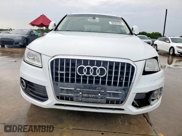 2015 Audi Q5 Premium Plus with VIN WA1LFAFP8FA059574, listed as a Copart auction lot 60562265 with 104,340 mi miles and Salvage title. Bid and sale history available at DreamBid. Image 5.
