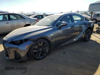 2024 Lexus IS 300 F Sport z VIN JTHB81F28R5054001, wystawiony jako Copart lot #41886945 z przebiegiem 7 986 mil mil oraz Szkoda całkowita • Salvage title. Historia ofert i sprzedaży dostępna na DreamBid. Obrazek 1.