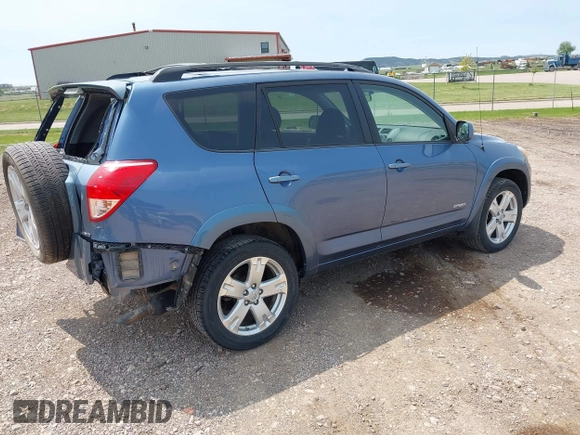 2008 Toyota RAV4 Sport with VIN JTMBD32V685154296, listed as a IAAI auction lot 42385613 with 154,804 mi miles and . Bid and sale history available at DreamBid. Image 4.