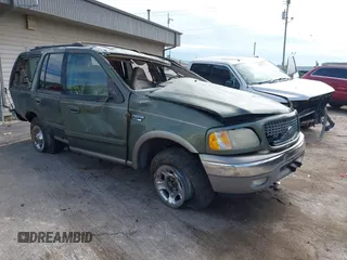2000 Ford Expedition Eddie Bauer with VIN 1FMPU18L5YLC36320, listed as a IAAI auction lot 42355865 with 221,787 mi miles and . Bid and sale history available at DreamBid. Image 1.