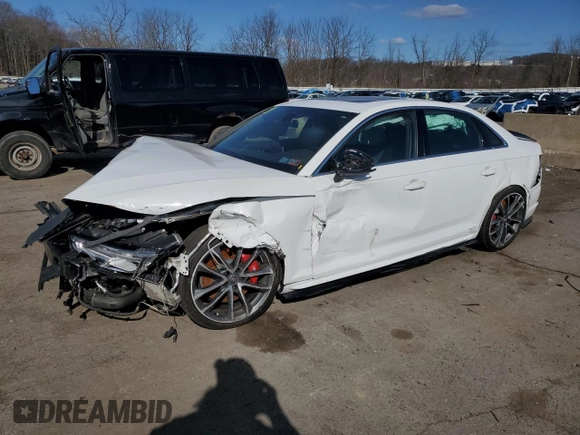 2019 Audi S4 Premium Plus z VIN WAUB4AF42KA000766, wystawiony jako Copart lot #50551065 z przebiegiem Nie podano mil oraz Szkody całkowita. Historia ofert i sprzedaży dostępna na DreamBid. Obrazek 1.