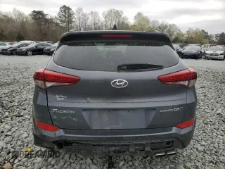 2016 Hyundai Tucson Limited with VIN KM8J33A26GU208072, listed as a Copart auction lot 51322275 with 57,946 mi miles and Clean Title. Bid and sale history available at carsss.com. Image 6.