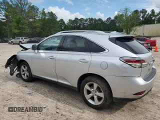 2015 Lexus RX 350 with VIN 2T2BK1BA9FC302248, listed as a Copart auction lot 56641715 with 124,761 mi miles and Salvage title. Bid and sale history available at DreamBid. Image 2.
