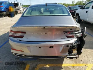 2023 Genesis G80 2.5T z VIN KMTGB4SC8PU142768, wystawiony jako Copart lot #58481075 z przebiegiem 41 278 mil mil oraz Szkoda całkowita • Salvage title. Historia ofert i sprzedaży dostępna na DreamBid. Obrazek 6.