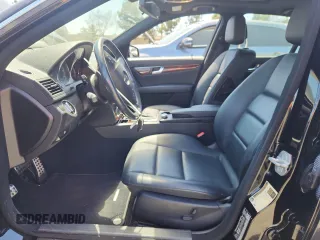 2011 Mercedes-Benz C 300 Sport with VIN WDDGF5EB5BR183307, listed as a Copart auction lot 63710205 with 67,890 mi miles and Salvage title. Bid and sale history available at DreamBid. Image 7.