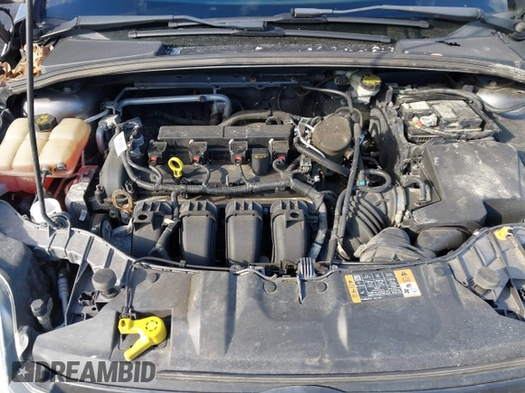 2014 Ford Focus SE with VIN 1FADP3F28EL424707, listed as a IAAI auction lot 42002883 with 115,746 mi miles. Bid and sale history available at carsss.com. Image 10.