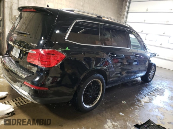 2015 Mercedes-Benz GL-Class GL 450 with VIN 4JGDF6EE0FA530264, listed as a Copart auction lot 41140443 with 119,685 mi miles. Bid and sale history available at carsss.com. Image 3.