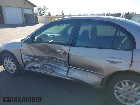2005 Honda Civic LX with VIN 2HGES16545H596288, listed as a IAAI auction lot 41749449 with 256,090 mi miles and . Bid and sale history available at DreamBid. Image 6.