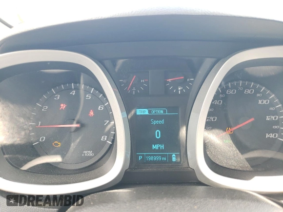 2013 Chevrolet Equinox LS with VIN 1GNALBEK4DZ103206, listed as a Copart auction lot 55942885 with 198,999 mi miles and Clean Title. Bid and sale history available at DreamBid. Image 9.