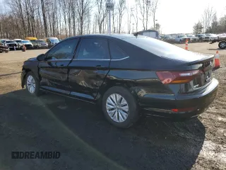 2019 Volkswagen Jetta S z VIN 3VWC57BU0KM227337, wystawiony jako Copart lot #52752765 z przebiegiem 66 864 mil mil oraz Czysty tytuł • Clean title. Historia ofert i sprzedaży dostępna na DreamBid. Obrazek 2.