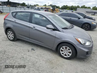 2013 Hyundai Accent GL with VIN KMHCT5AE0DU117549, listed as a Copart auction lot 54453905 with 276,266 mi miles and Clean Title. Bid and sale history available at carsss.com. Image 4.