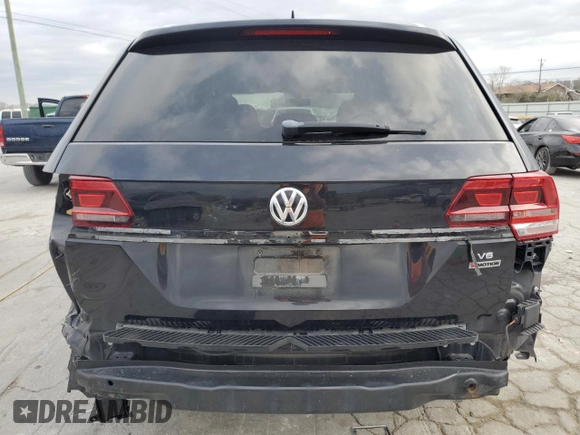 2019 Volkswagen Atlas S with VIN 1V2GR2CA6KC543907, listed as a Copart auction lot 49256425 with 81,240 mi miles and Salvage title. Bid and sale history available at DreamBid. Image 6.