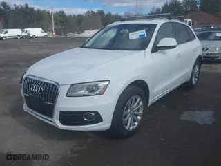 2015 Audi Q5 Premium Plus with VIN WA1LFAFP8FA147203, listed as a IAAI auction lot 41733769 with NaN miles. Bid and sale history available at carsss.com. Image 17.