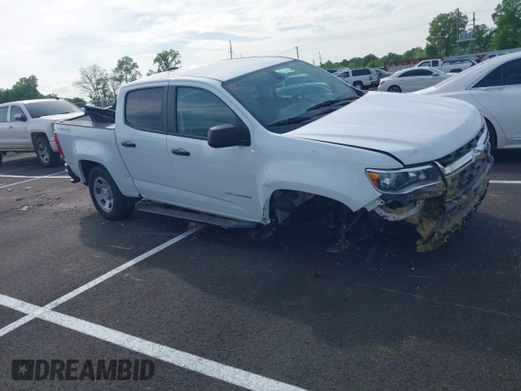 2022 Chevrolet Colorado 4WD Work Truck with VIN 1GCGTBEN6N1127343, listed as a IAAI auction lot 42106816 with 26,676 mi miles and . Bid and sale history available at DreamBid. Image 13.