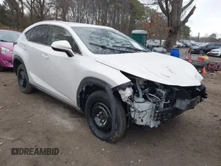 2020 Lexus NX with VIN JTJGARDZ1L5016947, listed as a IAAI auction lot 41693715 with 45,096 mi miles. Bid and sale history available at carsss.com. Image 1.