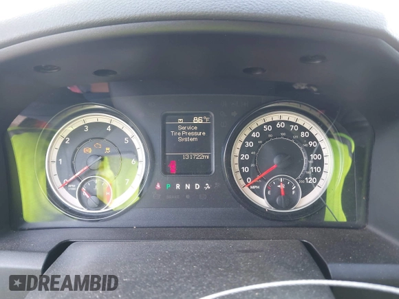 2019 Ram 1500 Classic Express with VIN 1C6RR6FG2KS603678, listed as a IAAI auction lot 41958909 with 131,722 mi miles. Bid and sale history available at carsss.com. Image 7.