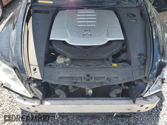 2008 Lexus LS 460 with VIN JTHBL46F685072238, listed as a Copart auction lot 61058165 with Not provided miles and Clean title. Bid and sale history available at DreamBid. Image 11.