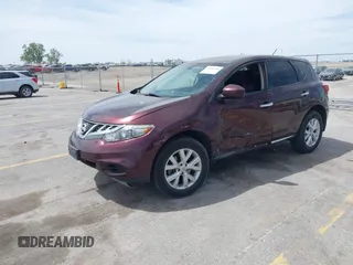 2014 Nissan Murano SV z VIN JN8AZ1MUXEW409371, wystawiony jako IAAI lot #42261526 z przebiegiem 150 020 mil mil oraz . Historia ofert i sprzedaży dostępna na DreamBid. Obrazek 2.